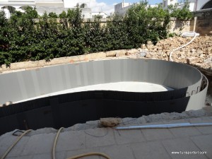 Costruzione di una piscina Turisport   