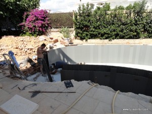 Costruzione di una piscina Turisport   