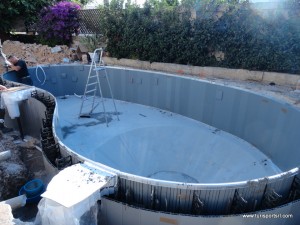 Costruzione di una piscina Turisport   