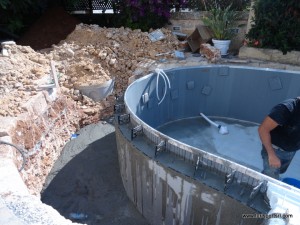 Costruzione di una piscina Turisport   