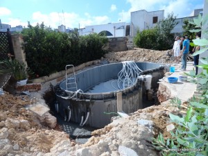 Costruzione di una piscina Turisport 