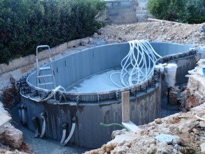 Costruzione di una piscina Turisport 