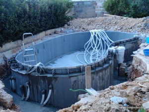 Costruzione di una piscina Turisport 