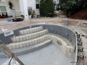Costruzione di una piscina Turisport 
