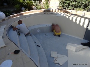 Costruzione di una piscina Turisport 